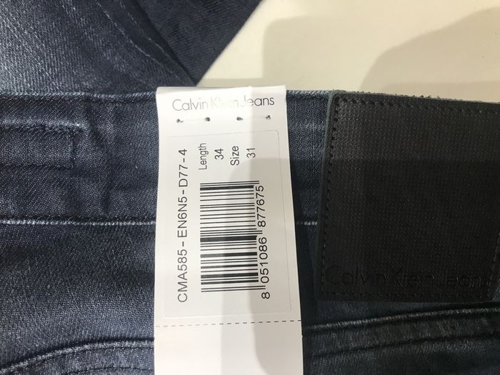 jeans 31R34L Calvin Clein brand new