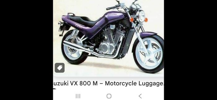 Suzuki Vx800 Rack Wanted
