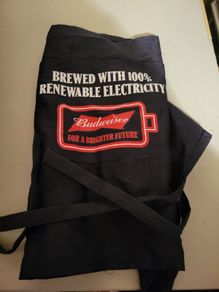 budweiser apron