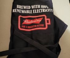 budweiser apron