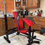 Fantastic Gym Weightlifting Set, Squat Rack, Bench, Preacher, Leg Developer, Weights, Bars + More!! Image 4