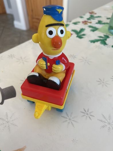 Vintage Muppets Seasame street BERT train car