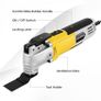 300W 15000 22000 OPM Electric Corded Multi Tool, 6 Variable Speeds, 3 Degree Oscillation Angle, Quick-fit Blade Design, with 28pcs Accessories for Cutting, Sanding, Scraping (FREE POSTAGE) Image 2