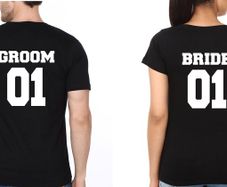 Groom And Bride Wedding Love Couple T-shirts Great Gift Present For Valentines Day Idea