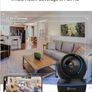 Smart Indoor Security Camera, 1080P Motorized Pan-Tilt Cam with Auto Motion Tracking, 360 Degree View, IR Night Vision up to 10M, Two-Way Talk, Sleep Mode for Privacy Protection (FREE POSTAGE) Image 3