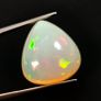 Official Certified Massive 20.14ct Natural Crystal Opal (Play on colours). Gem Report Antwerp Image 4