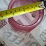 Beautiful Cranberry Glass Shade Postage Available Image 7