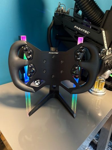 Fanatec GT3 endurance wheel on Clubsport hub
