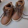 next tan boys high top fluffy boots Image 4
