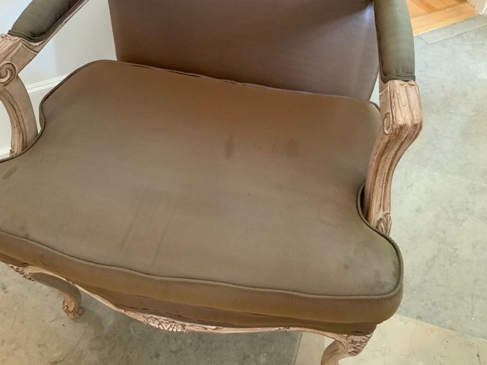 French style regency chair