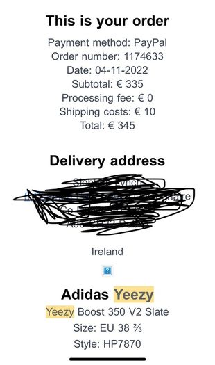 Yeezy 350 (Genuine) in box Size 5.5
