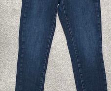 Next 360 Super Skinny Dark Blue Denim Jeans - Size 10 Regular