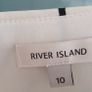 River Island bardot style dress Sz 10 UK Image 3