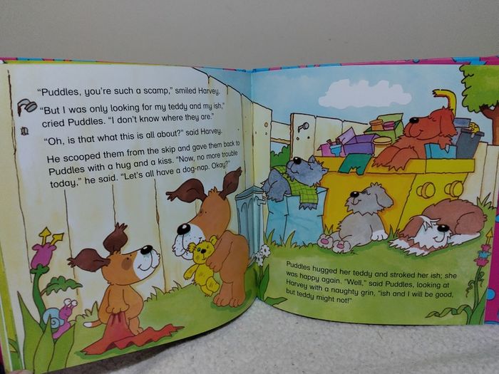 Alley Dogs Troublesome Sister Hardback story Book