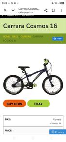 Kids cosmos 16 bike