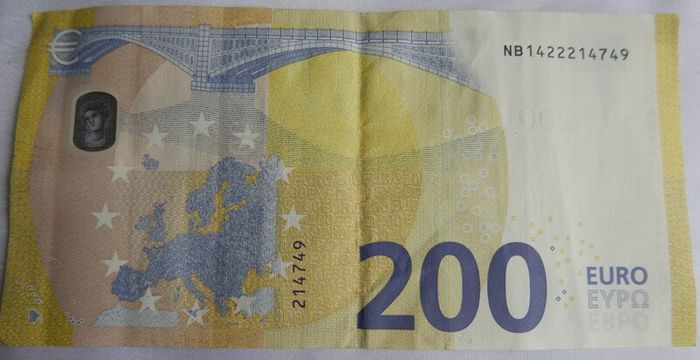 European Union EU 200 euros