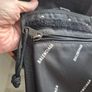 Balenciaga Nylon Allover Logo Small Explorer Crossbody Pouch Image 4