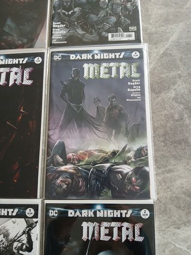 Batman Dark Knights Metal 1-6 Mattina variants