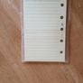 Lined Punched Note Paper / Yellow / Filofax etc Image 4