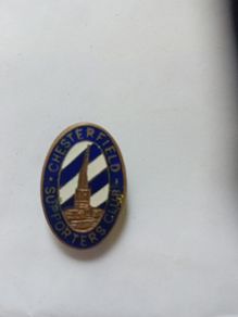 Vintage  Chesterfield  F C Supporters Lapel Badge