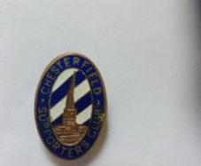 Vintage  Chesterfield  F C Supporters Lapel Badge