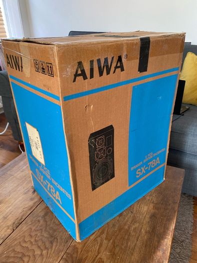 Aiwa SX-78A Large Vintage Speakers