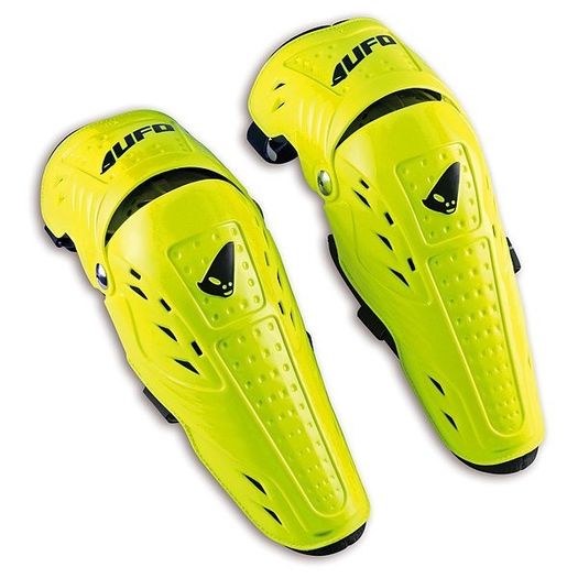 Ufo Syncron Knee/shin Guards - Neon Yellow