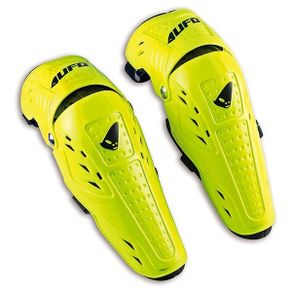 Ufo Syncron Knee/shin Guards - Neon Yellow