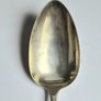 Sterling silver antique Serving spoon, George Wintle, 1790. Very rare. Image 2