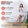 Stone Bath Mat  XL Non-Slip Diatomite Earth Mat for Bathroom or Kitchen  Quick-Drying, Super Absorbent, and Easy to Clean Image 3