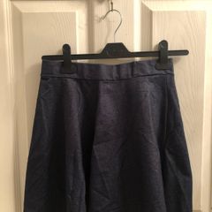Denim Skater Skirt