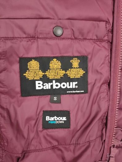Barbour Fiber Down Puffer Jacket Mens Small