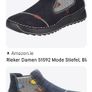 Rieker Flat Slip-On Ankle Boots (Style 51592-00). Very petite size 4. Only worn twice. Image 3