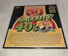 Now Reduced Post Double Vinyl LP  The Naughty 40's 50 Hits on 2 LPS
