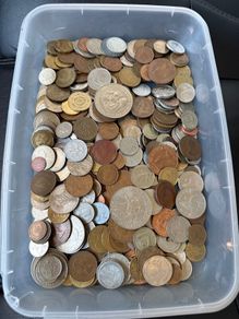 World Coins - Job Lot - 1.5KG