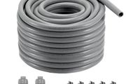25,4mm (1-inch) Flexible Liquid-Tight Electrical PVC Conduit 30.5m Non-Metallic IP65