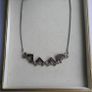 Vintage Silver 925 Jerusalem Cross Necklace Open Pendant Sterling Plated Holy Chain Image 9