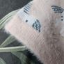 M&S Girls Fuzzy Unicorn Jumper 3-4 Years Image 8