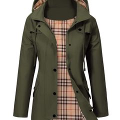 Brand New UMIPUBO Women's Waterproof Jacket Windproof