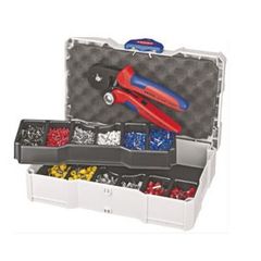 Knipex 97 90 09 Electrical Crimping Tool Set For Wire Ferrules