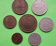 USSR,Soviet Union 1987 year coins.
