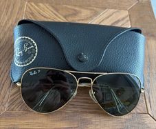 Ray Ban Aviators Blue Hue