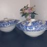 Pair of 1930' Swinnertons Olde Alton Ware "Japanese Garden" Tureens Image 2