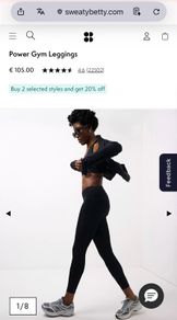 Sweaty Betty Power Gym Leggings Size M