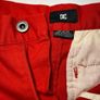 DC Skatewear Ladies Red Shorts W28 Image 4
