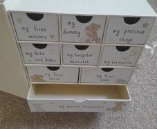 Keepsake Box With Drawers