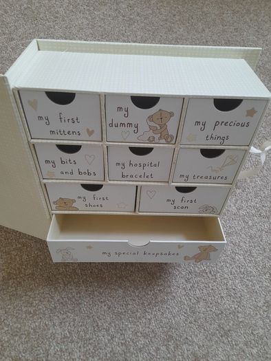 Keepsake Box With Drawers