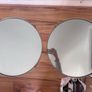 Silver Mirrored Side Tables Image 2
