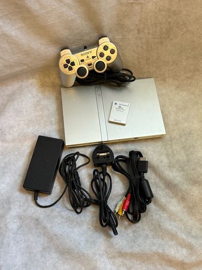 PlayStation 2 slim silver