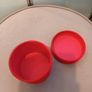 Small red velvet gift box Image 3